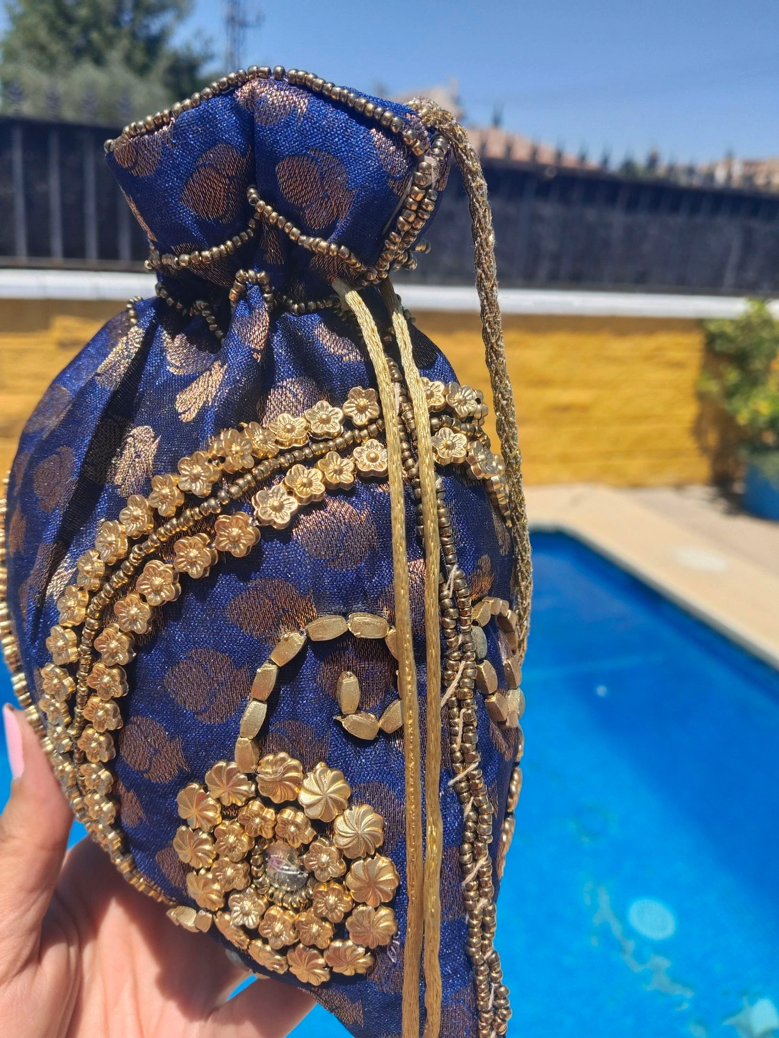 Bolsinha de limosna artesanal – photo 2